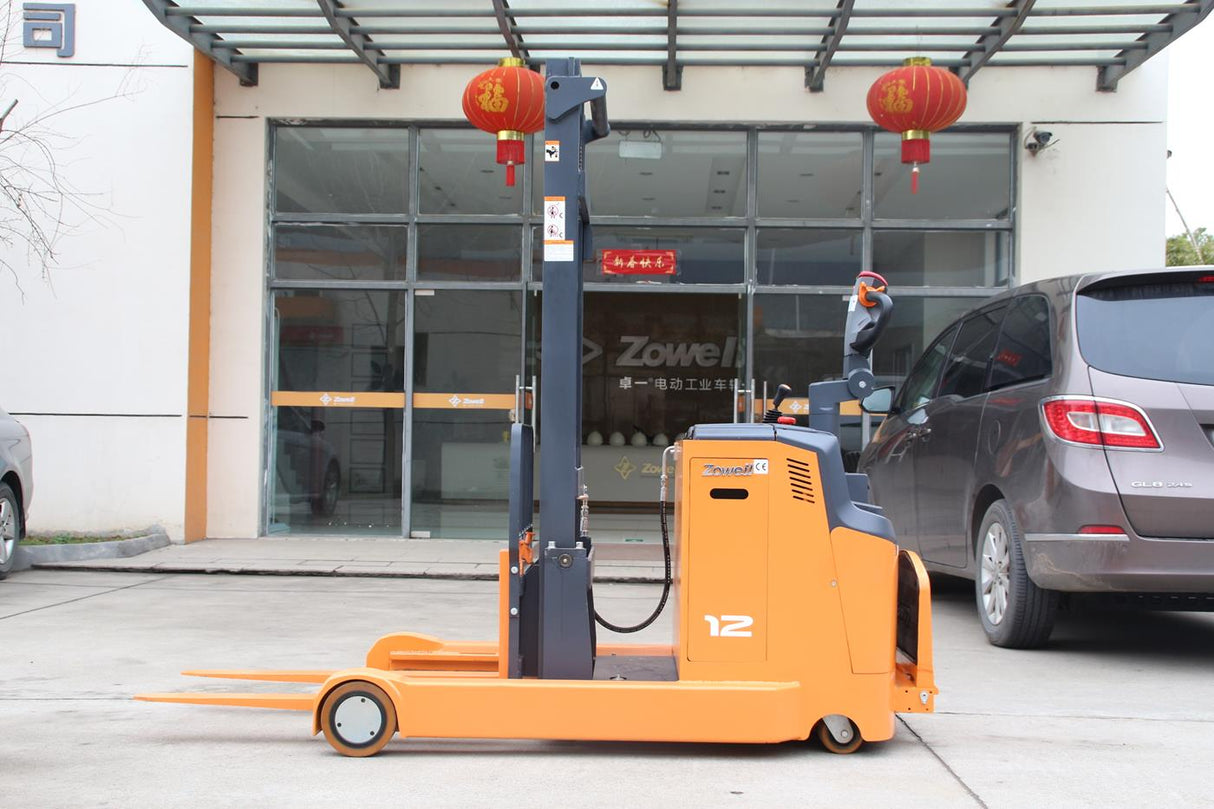Zowell 1.2 Ton Electric Reach Stacker