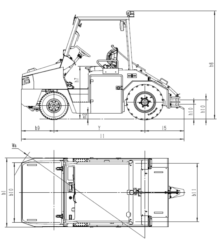 Zowell 25 ton electric towing tractor