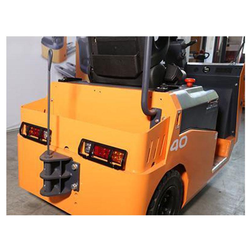 Zowell 4 Ton Electric Tow Tractor with half closed cabin