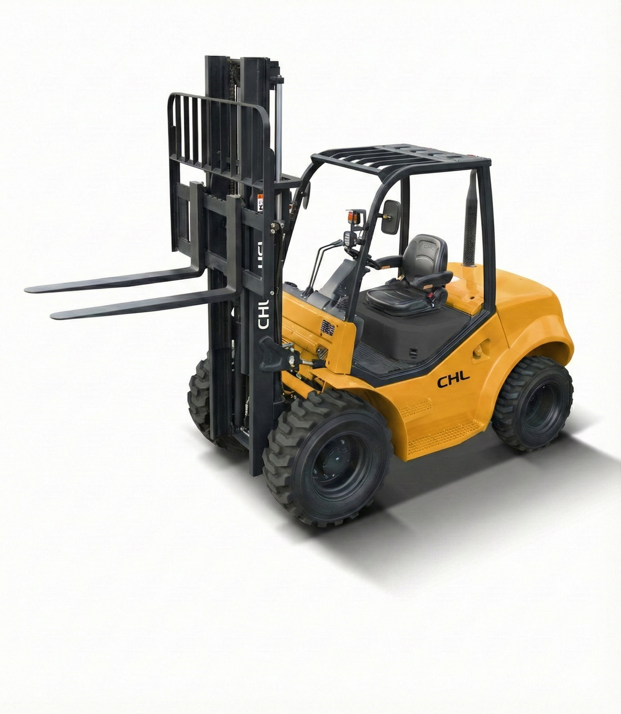6000-7000 LBS Electric Forklift by HELI: G3 Series, Rough Terrain