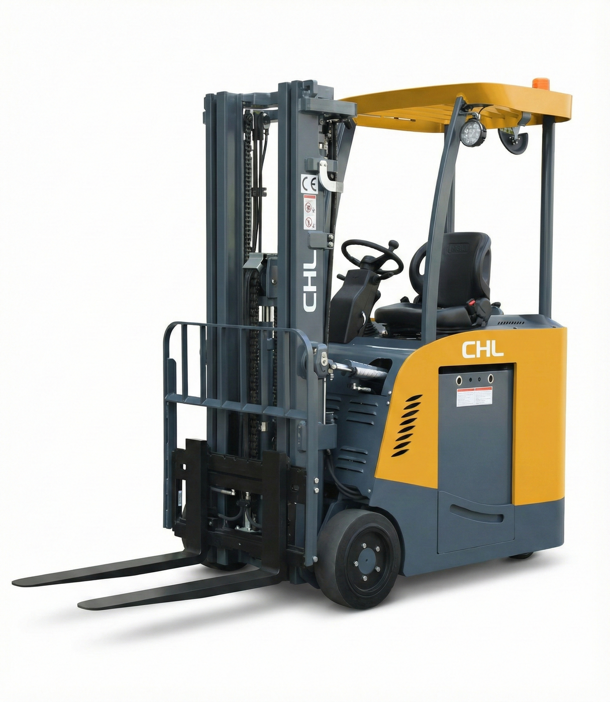 3000-4000 LBS Electric Forklift by HELI, G Series, 3-Wheel, Stand-Up