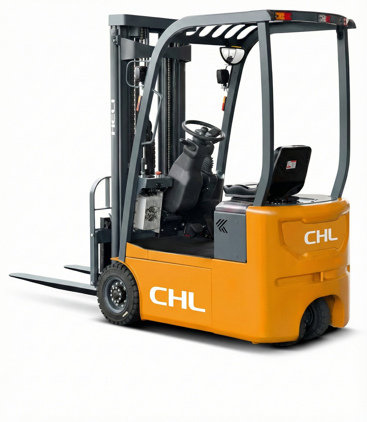 1,300-2,000 LBS Electric 3-Wheel Forklift H4-Series by HELI