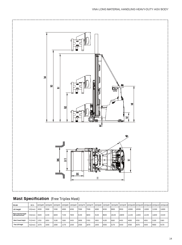 Mima Seated 3 Way Pallet Stacker MCA16 (1.6T)