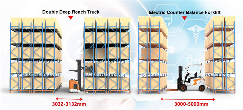 Zowell 1.5 ton Deep Electric Pantograph Reach Truck