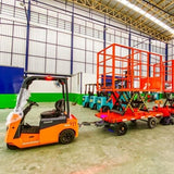 Zowell 4 Ton Electric Tow Tractor with Camera and Fan