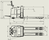 Zowell 8 Ton Electric Pallet Truck