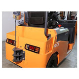Zowell 4 Ton Electric Tow Tractor with half closed cabin