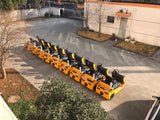 Zowell 4 Ton Electric Tow Tractor with half closed cabin