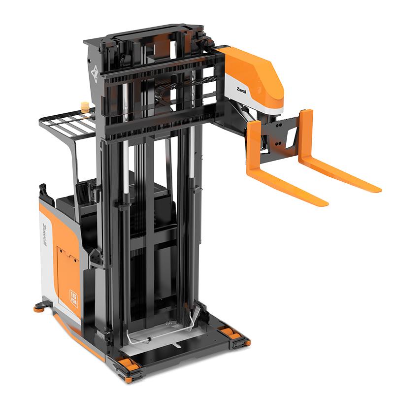 Zowell Mechanical guidance Man Down Type Electric VNA Forklifts