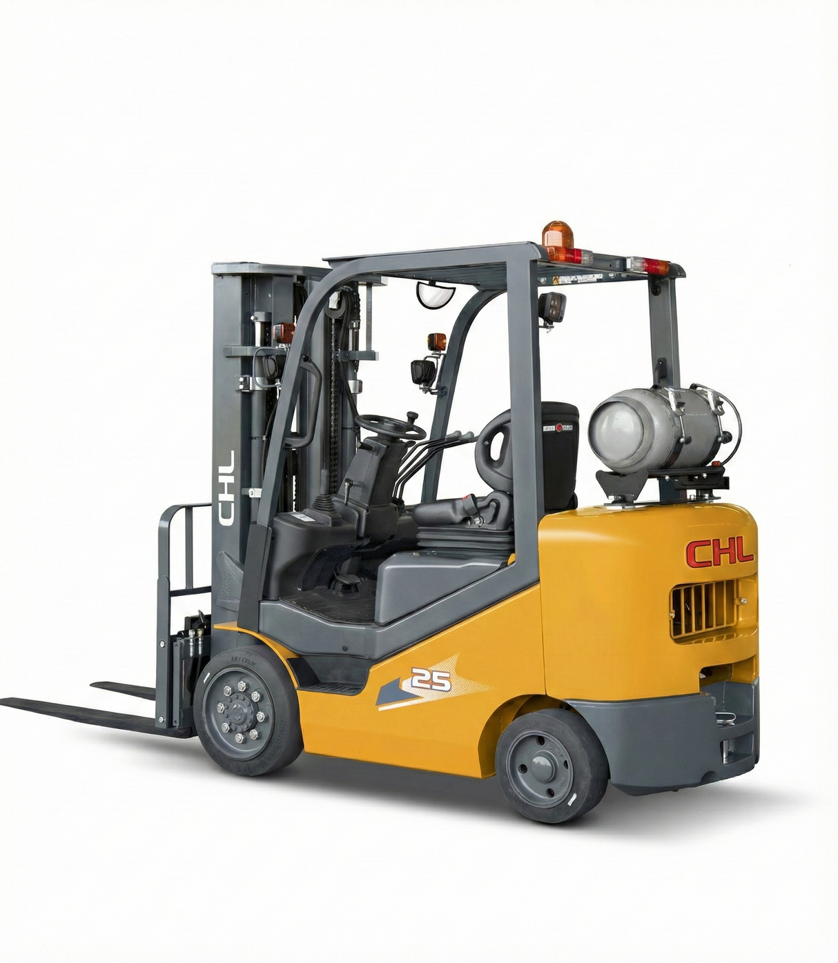 3000-6500 LBS LPG Forklift by HELI, H3 Series, Cushion Tire