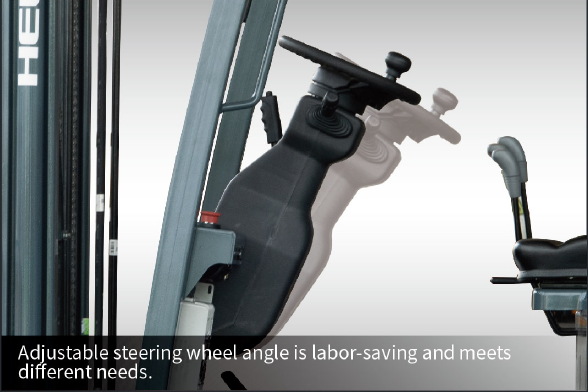 1,300-2,000 LBS Electric 3-Wheel Forklift H4-Series by HELI
