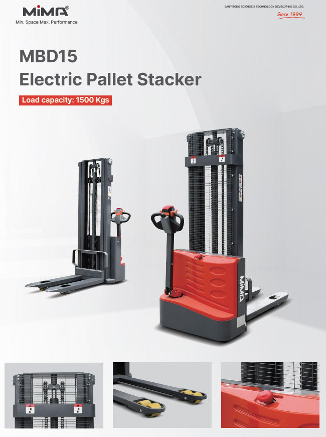 Mima MBD15 Electric Pallet Stacker-202406