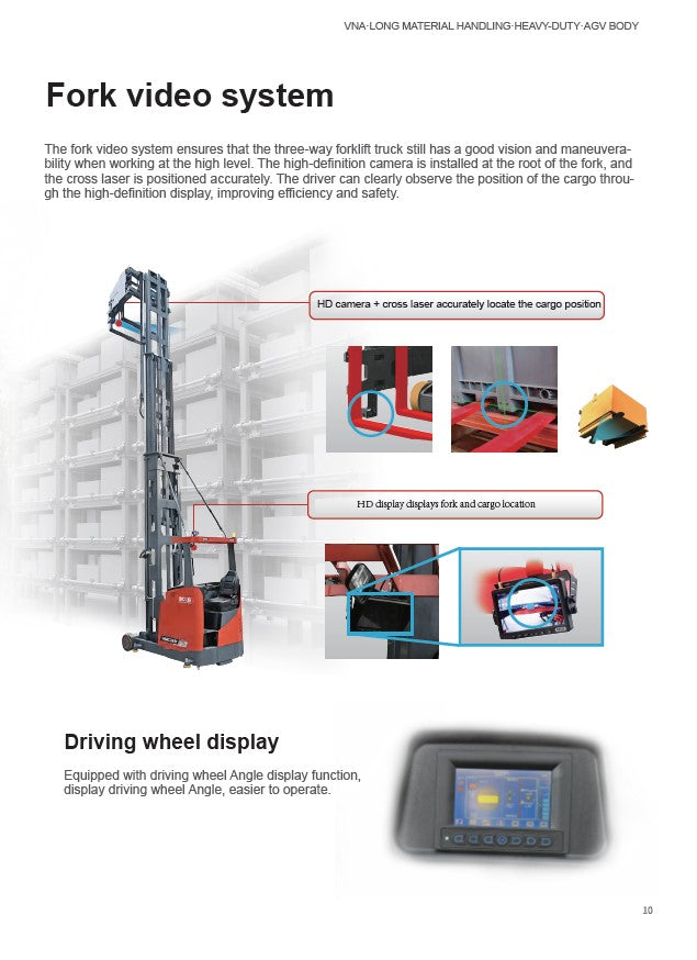 Mima Seated 3 Way Pallet Stacker MCA16 (1.6T)