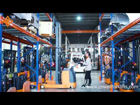 Zowell 1.5 Ton Electric Reach Stacker