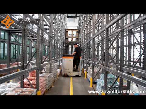 Zowell 1.2 ton VDA series Very Narrow Aisle Truck with rotating fork
