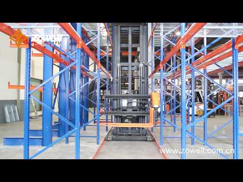 Zowell 1.6 ton Electric VNA Forklifts with triple mast